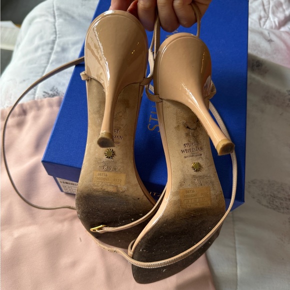 Stuart Weitzman Merinda High Heel Sandals 8.5 - Picture 5 of 6
